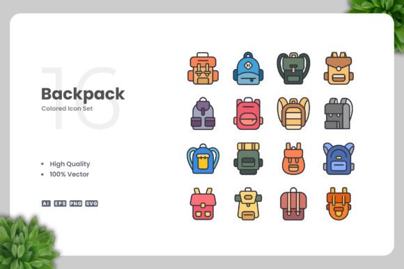 Backpack Color Icons: A Designer’s Review for Local Brand Graphics