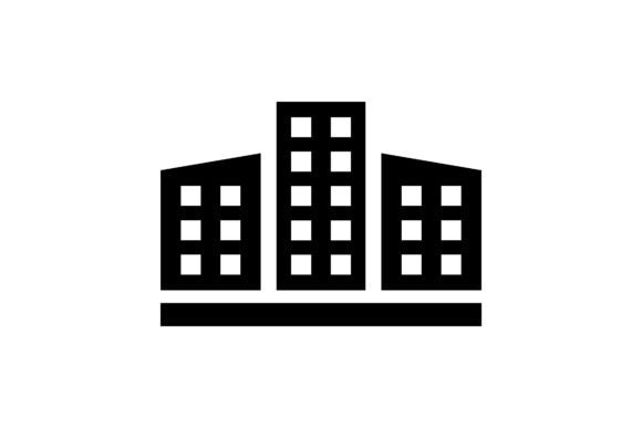 Building, Business, Office Icon. Graphics and Freebies