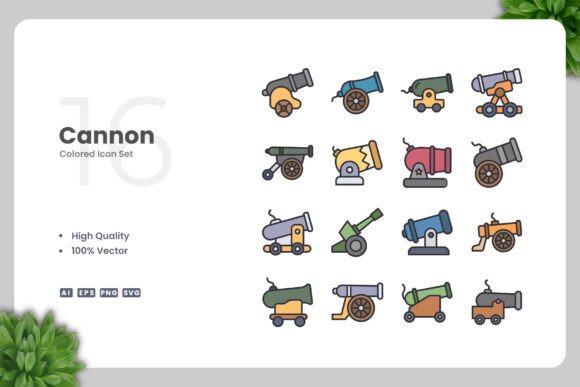 Cannon Color Icons Graphics Review