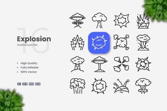 Explosion Icons Graphics Review