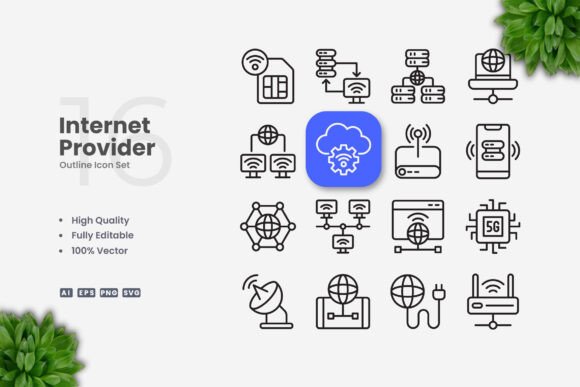 Internet Provider Icons Review