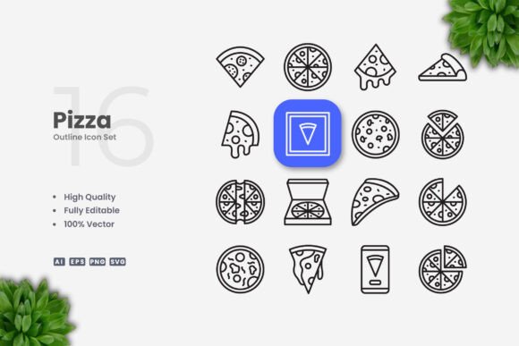 Pizza Icons Graphics: A Designer’s Review