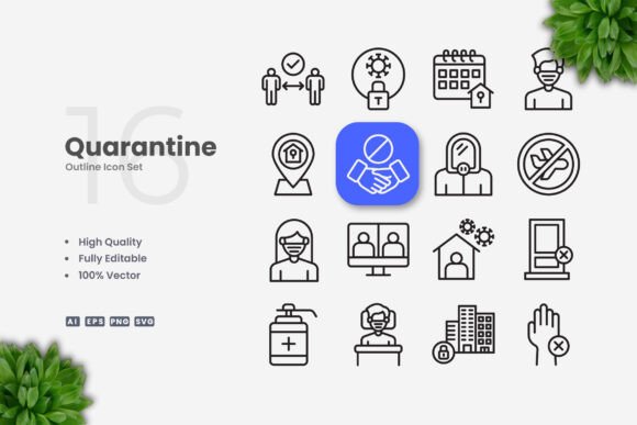 Quarantine Icons Graphics Review
