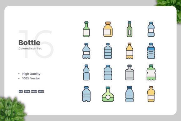 Reviewing Bottle Color Icons for Embroidery Projects