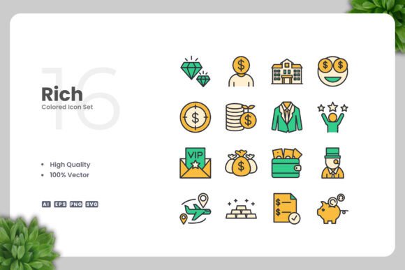 Rich Color Icons: A Designer’s Review for Local Brand Graphics