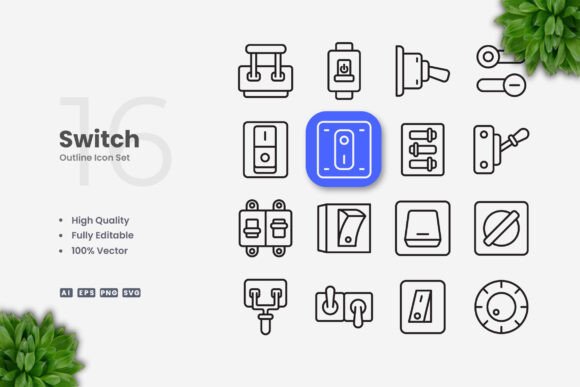 Switch Icons Graphics: A Practical Review for Digital Sellers